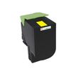 OWA K18032OW - Amarillo - compatible - caja - refabricado - cartucho de tóner - para Lexmark CX510de, CX510de Statoil, CX510dhe, CX510dthe