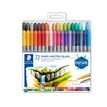 STAEDTLER Design Journey - Marcador de punta gemela - colores surtidos - 0.5-0.8 mm / 3 mm - estrecho / amplio (paquete de 72)