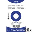 3130631105014-Exacompta - 20 Packs de 100 Fiches Bristol - 7,5 x 12,5 cm - unies - non perforées - blan-P_400005601_1-0