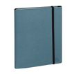 Exacompta SAD 20W - Agenda/notebook - 2021-2022 - vista de la semana - encuadernado de alambre - office - 150 x 210 mm - retrato - bluish paper - all in one - tapa azul - sintético