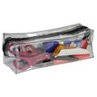 Estuche rectangular School transparente "Especial Examen" - 1 compartimento - negro - Carpentras
