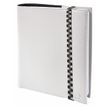 Quo Vadis Time & Life SEPT - Diario semanal - 2021 - vista de la semana - encuadernado de alambre - medium - 160 x 160 mm - 160 páginas - papel blanco - cubierta blanca - cow-hide leather covered canvas