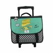 3663842006608-Cartable à roulettes réversible Skate 38 cm - 2 compartiments - gris - Pol Fox-P_400006964_3-2