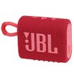 JBL Go 3 - Altavoz - para uso portátil - inalámbrico - Bluetooth - 4.2 vatios - rojo