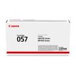 Canon 057 - Negro - original - cartucho de tóner - para imageCLASS LBP228, LBP236, LBP237, MF455; i-SENSYS LBP233, LBP236, MF453, MF455