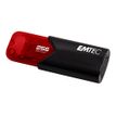 EMTEC B110 Click Easy 3.2 - Unidad flash USB - 256 GB - USB 3.2 Gen 2 - rojo