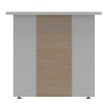 Burocean Dual - Desk side panel cover - roble claro