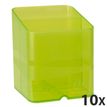 Exacompta PEN-CUBE Iderama - Soporte de lapicero - verde manzana translúcido