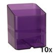 Exacompta PEN-CUBE Iderama - Soporte de lapicero - morado translúcido