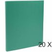 Exacompta - Archivador de anillas - ancho de la espina: 20 mm - para A4 - verde