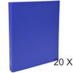 Exacompta - Archivador de anillas - ancho de la espina: 40 mm - para A4 - capacidad: 225 hojas - colores variados