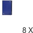 Exacompta Ordonator - Carpeta clasificadora - ampliable - 24 compartimentos - 24 piezas - preimpreso: A-Z - para A4 - capacidad: 850 hojas - con pestañas - azul