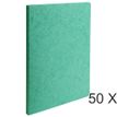 Exacompta - Carpeta con corte cuadrado - ampliable - para A4 - capacidad: 500 hojas - verde