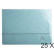 Exacompta 1928 - Cartera de documentos - ampliable - para A4 - capacidad: 300 hojas - azul tropical