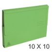 Exacompta Forever - Cartera de documentos - para A4, 240 x 320 mm - capacidad: 200 hojas - verde (paquete de 10)