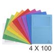 Exacompta Forever - Carpeta con corte cuadrado - para A4 - capacidad: 80 hojas - colores variados (paquete de 100)