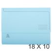 Exacompta Nature Future - Cartera de documentos - ancho de la espina: 3 mm - para A4 - capacidad: 300 hojas - azul