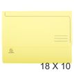 Exacompta Nature Future - Cartera de documentos - ancho de la espina: 3 mm - para A4, 240 x 320 mm - capacidad: 300 hojas - amarillo (paquete de 10)
