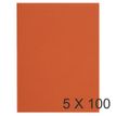 Exacompta Forever Flash 220 - Carpeta con corte cuadrado - para A4 - capacidad: 200 hojas - naranja (paquete de 100)