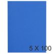 Exacompta Forever Flash 220 - Carpeta con corte cuadrado - para A4 - capacidad: 200 hojas - azul oscuro (paquete de 100)
