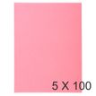 Exacompta Nature Future Jura 160 - Carpeta con corte cuadrado - para A4 - capacidad: 200 hojas - rosa moteado (paquete de 100)