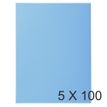 Exacompta Nature Future Jura 160 - Carpeta con corte cuadrado - para A4 - capacidad: 200 hojas - azul oscuro (paquete de 100)