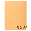 Exacompta Nature Future Jura 250 - Carpeta con corte cuadrado - para A4 - crema (paquete de 50)