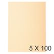 Exacompta Forever Foldyne 180 - Carpeta con corte cuadrado - para A4 - capacidad: 200 hojas - crema (paquete de 100)