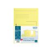 3130637334005-Exacompta Super 210 - 5 Paquets de 25 Chemises imprimées 2 rabats - jaune canari-P_400010955_1-2