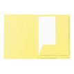 3130637334005-Exacompta Super 210 - 5 Paquets de 25 Chemises imprimées 2 rabats - jaune canari-P_400010955_3-1