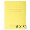 3288584351054-Exacompta Forever - 5 Paquets de 50 Chemises imprimées - 220 gr - jaune-P_400010964_1-0