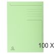 Exacompta Forever - Carpeta de 3 solapas - ancho de la espina: 2 mm - para A4 - capacidad: 200 hojas - verde claro