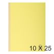 Exacompta Forever - Carpeta con corte cuadrado - ancho de la espina: 30 mm - para A4 - capacidad: 300 hojas - amarillo canario (paquete de 25)