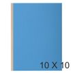Exacompta ROCK"S - Carpeta con corte cuadrado - ampliable - para A4 - capacidad: 300 hojas - azul (paquete de 10)