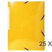 Exacompta Iderama - Carpeta de 3 solapas - ancho de la espina: 35 mm - para A4 - capacidad: 300 hojas - amarillo