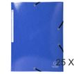 Exacompta Iderama - Carpeta de 3 solapas - ancho de la espina: 35 mm - para A4 - capacidad: 300 hojas - azul oscuro