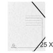 Exacompta - Carpeta de 3 solapas - para A4 - capacidad: 250 hojas - blanco