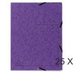 3130632554088-Exacompta - 25 Chemises à 3 rabats imprimées - A4 - violet-P_400011056_1-0