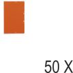 Exacompta - Carpata archivadora - para A4 - capacidad: 250 hojas - naranja