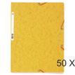 Exacompta Nature Future - Carpeta de 3 solapas - ancho de la espina: 2.5 mm - para A4 - capacidad: 250 hojas - amarillo moteado