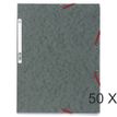 Exacompta - Carpeta de 3 solapas - ancho de la espina: 25 mm - para A4 - capacidad: 250 hojas - gris