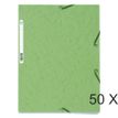Exacompta - Carpeta de 3 solapas - ancho de la espina: 2.5 mm - para A4 - capacidad: 250 hojas - verde suave