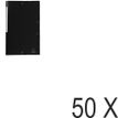 Exacompta - Carpeta de 3 solapas - para A4 - capacidad: 200 hojas - negro opaco
