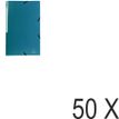 Exacompta - Carpeta de 3 solapas - para A4 - capacidad: 200 hojas - verde oscuro