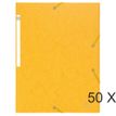 Exacompta Nature Future - Carpeta de 3 solapas - para A4 - capacidad: 250 hojas - amarillo