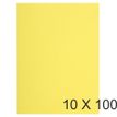 Exacompta Forever Flash 80 - Carpeta de plástico - para A4 - capacidad: 100 hojas - amarillo canario (paquete de 100)