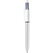 3086123310384-BIC 4 Couleurs Shine - Stylo à bille 4 couleurs - corps argent-P_400011349_2-1