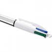 3086123310384-BIC 4 Couleurs Shine - Stylo à bille 4 couleurs - corps argent-P_400011349_4-3