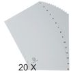 3130632017156-Exacompta - Pack de 20 intercalaires 15 positions numériques - A4 - gris-P_400011567_3-0