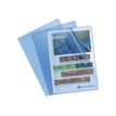 Exacompta - Carpeta en forma de L - para A4 - azul (paquete de 100)